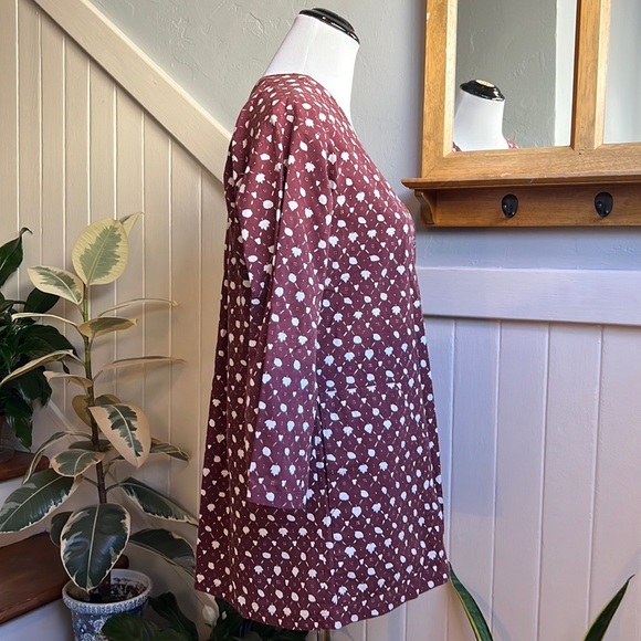 Vintage 1977 Marimekko Finland Design Research Print Tunic Excellent Condition - Picture 14 of 16